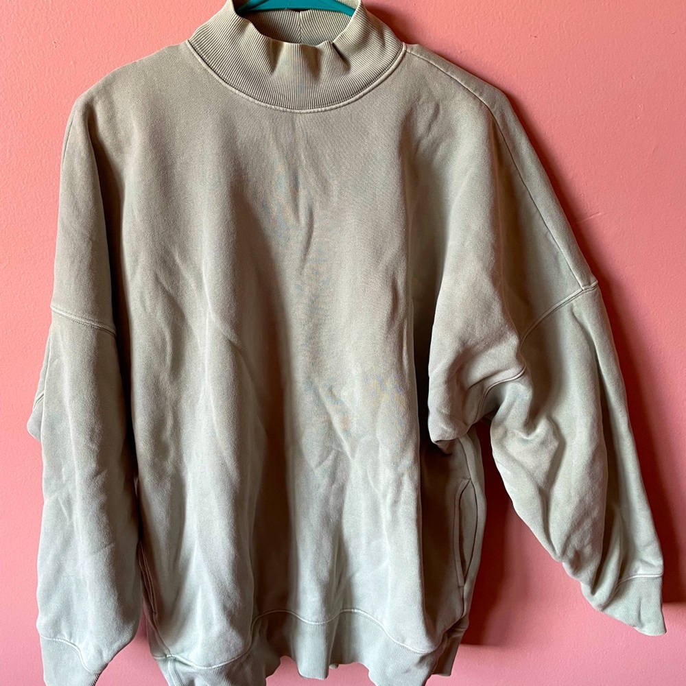 Artizia mock neck sweatshirt